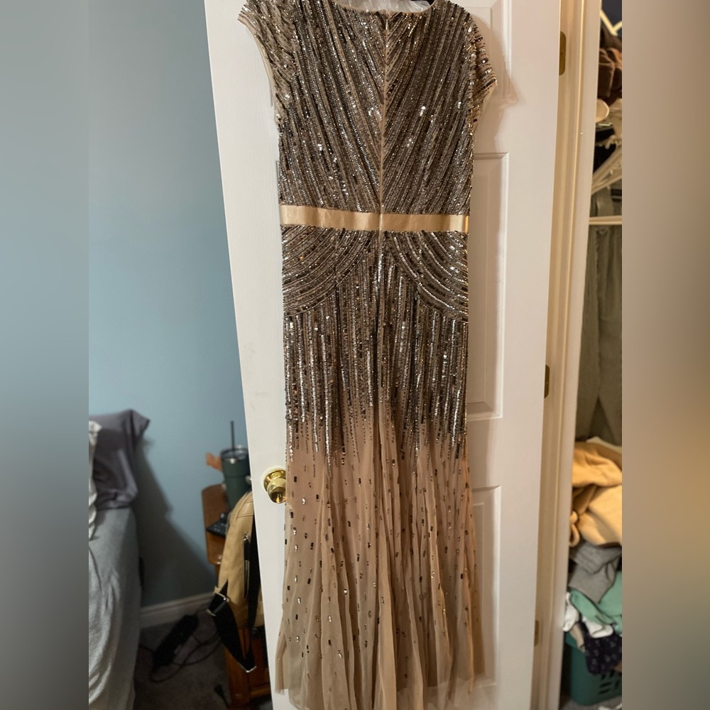 Adrianna Papell beaded gowns size 14W NWT